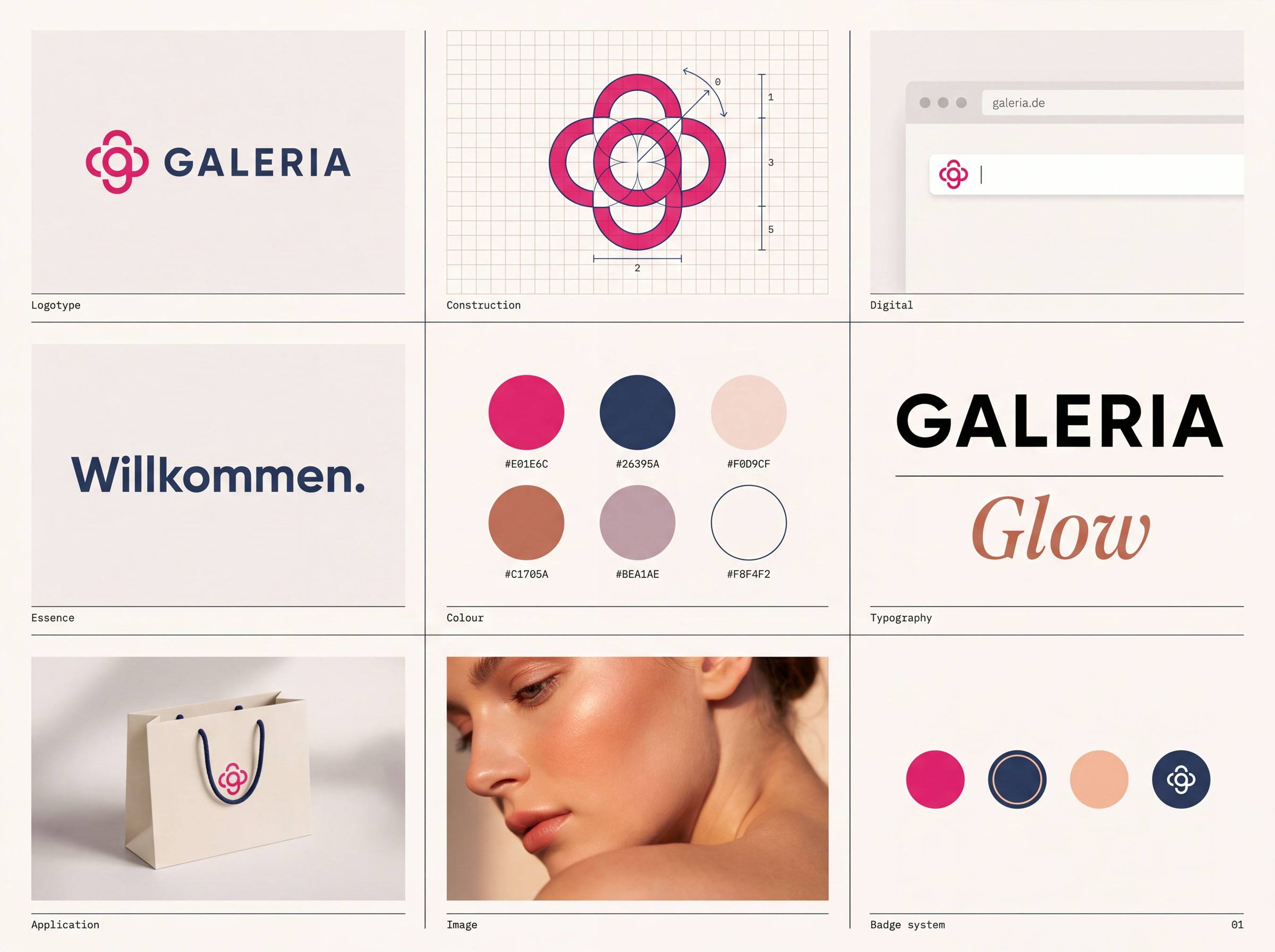 Halo → offer badge → countdown / Colour & typography