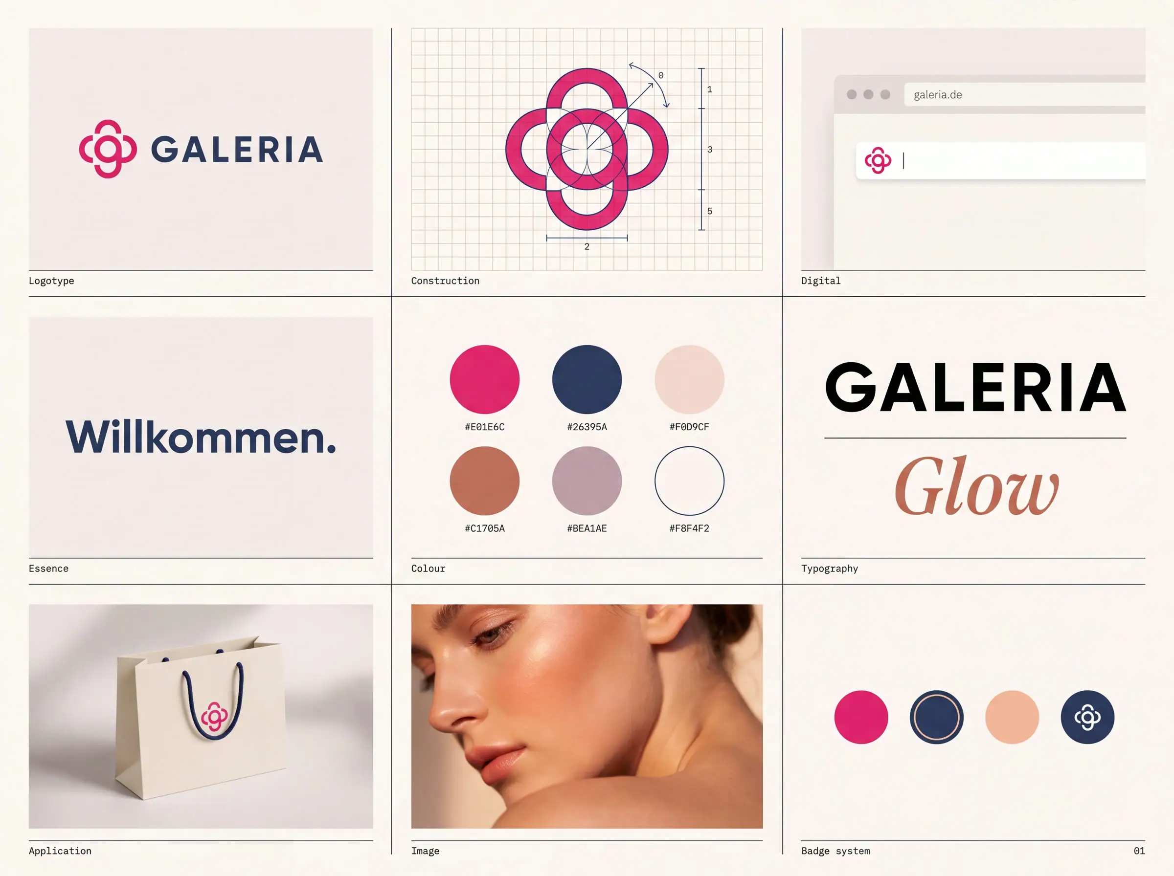 Glow Ring campaign visual system