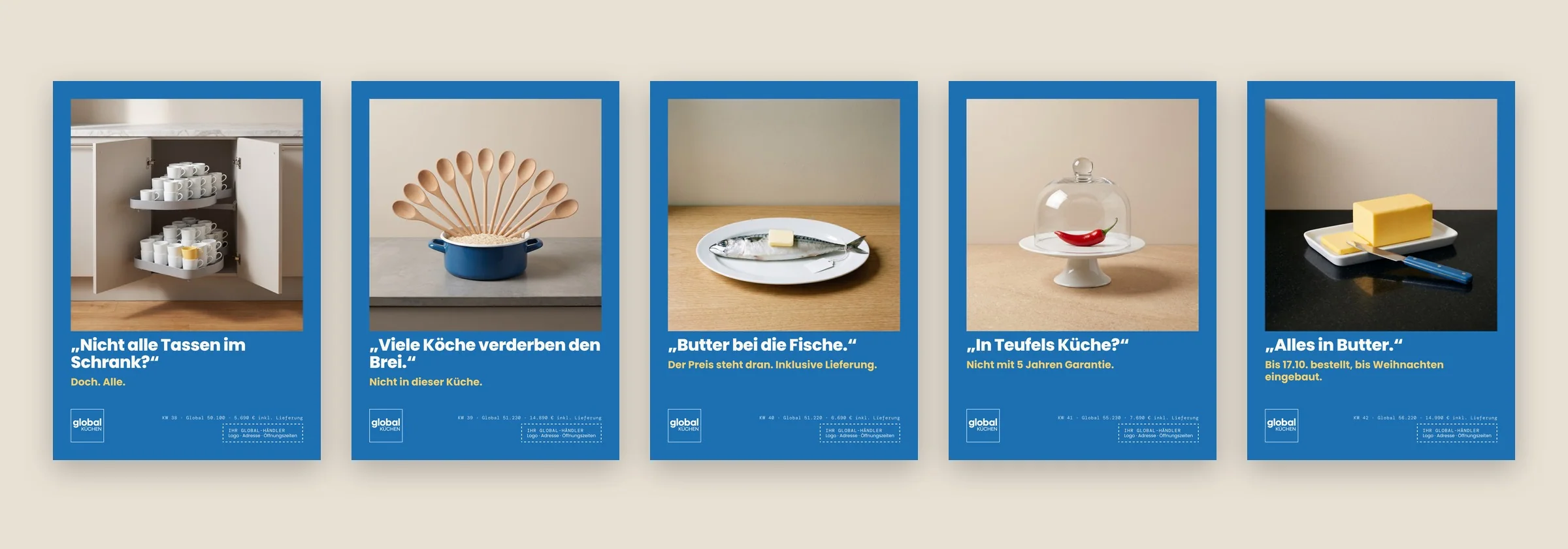 The five-poster idiom series