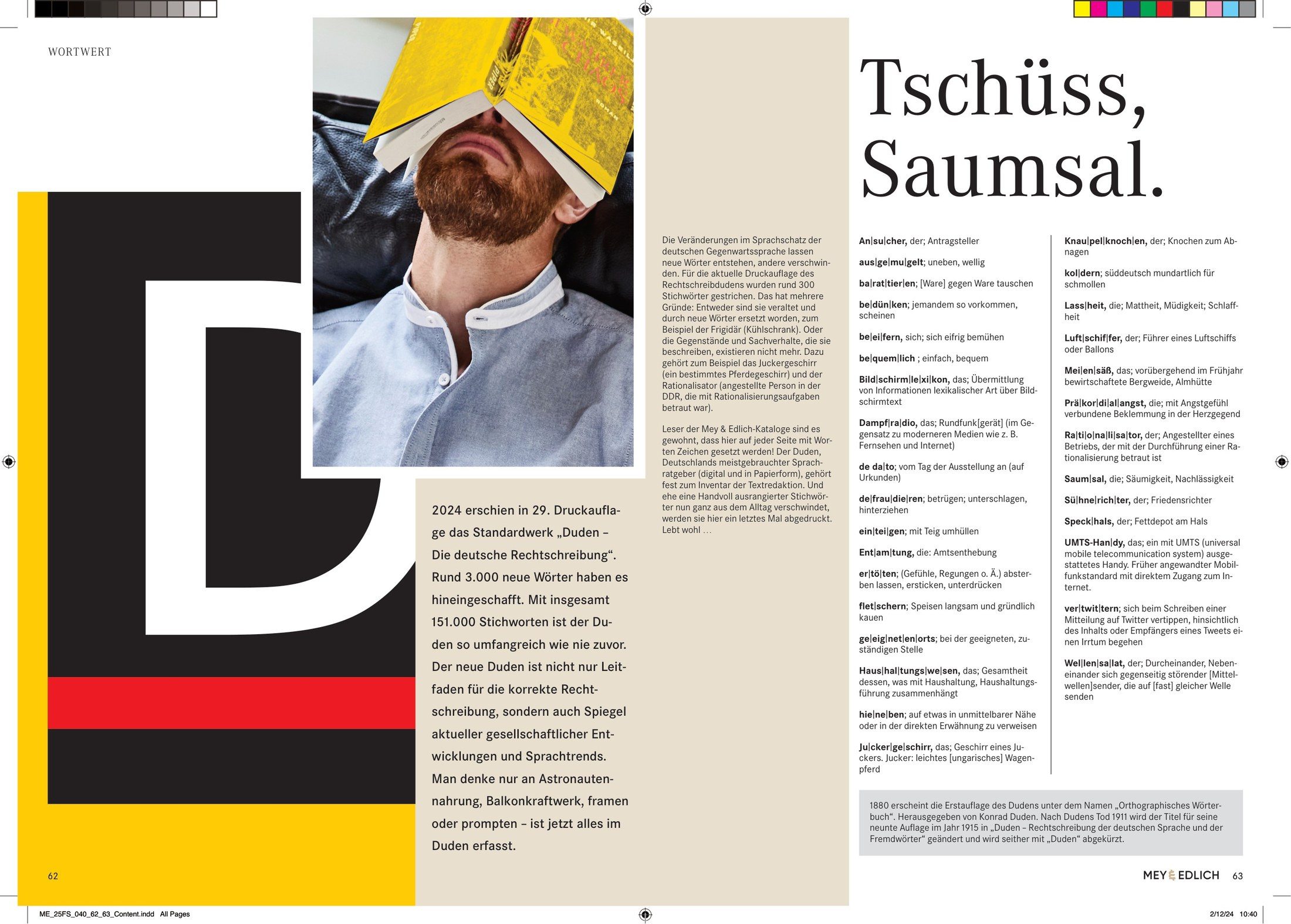 Catalogue layout by Phúc Trần / FS 040 / 62–63